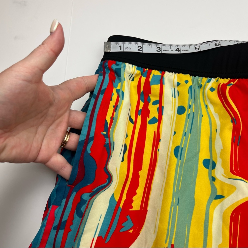 Tachuntfish THF Mens 2XL Active Shorts Aztec Geometric Workout Exercise Colorful - Picture 9 of 12